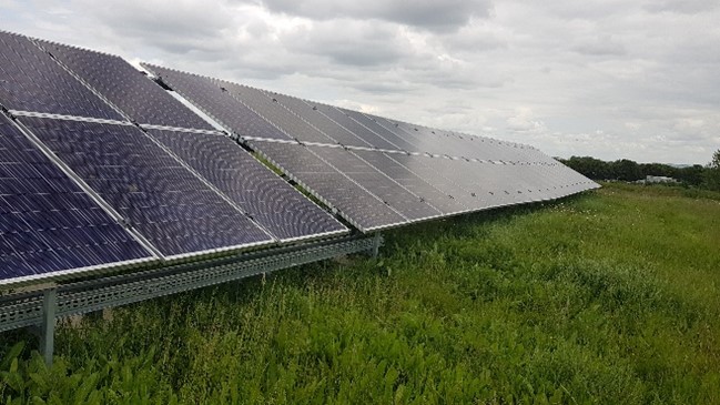 Solar farm, landfill transformation