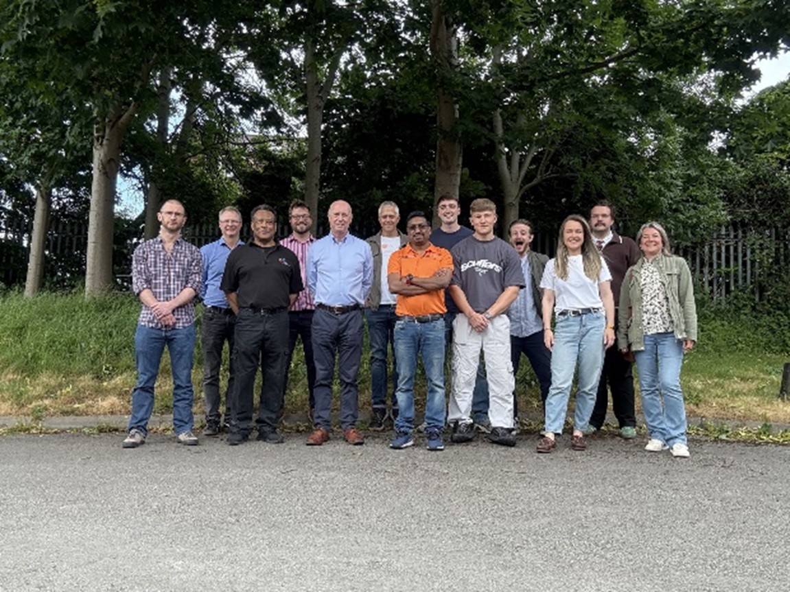 The team at GGS, photo taken 2024